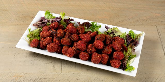 Baked Beet Falafel