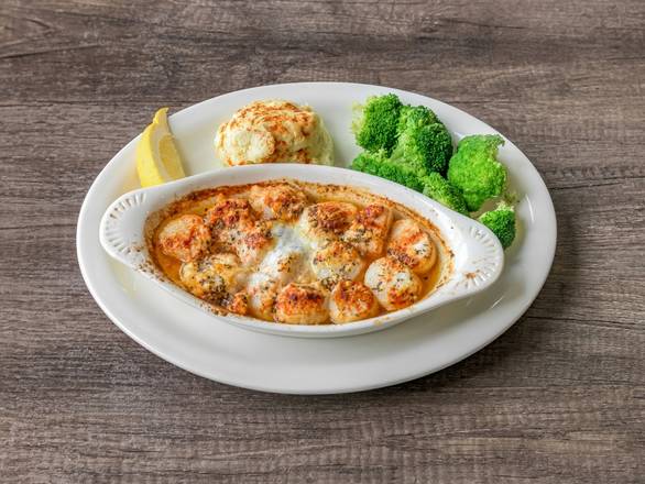 Broiled Scallops
