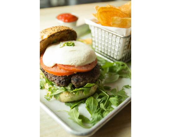 Burrata Bomb Burger