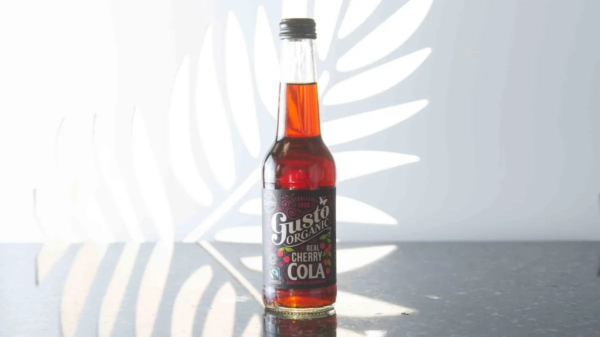 Gusto Organic Fairtrade Real Cherry Cola