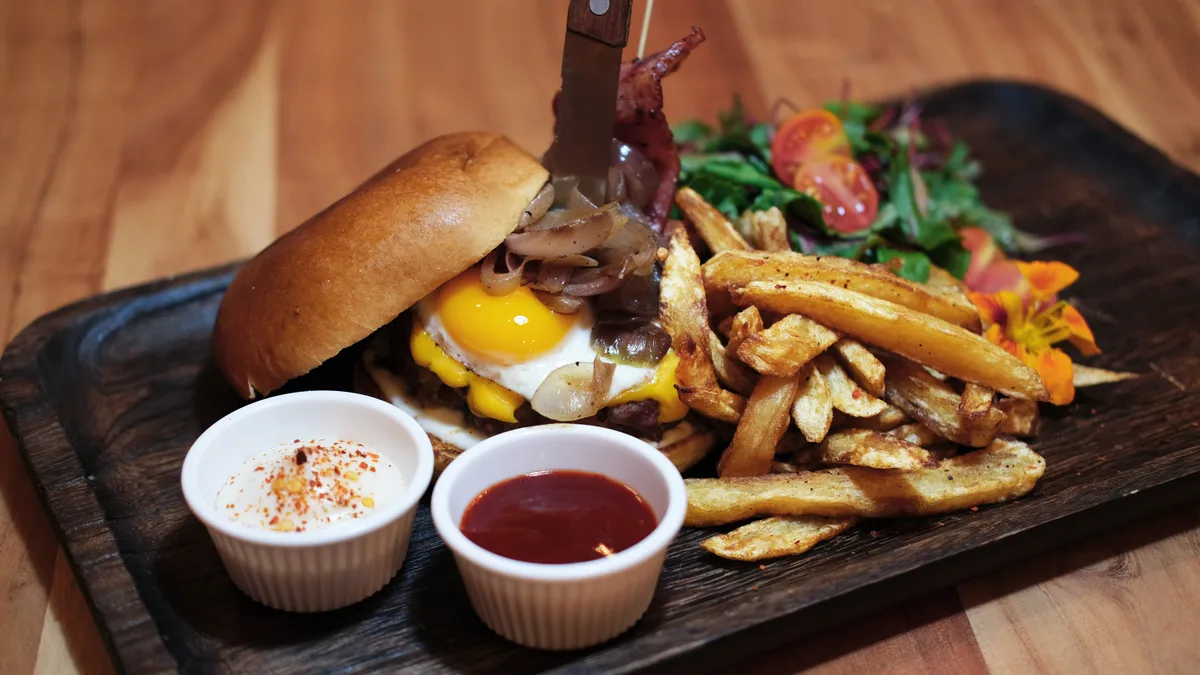 Homemade Beef Burger