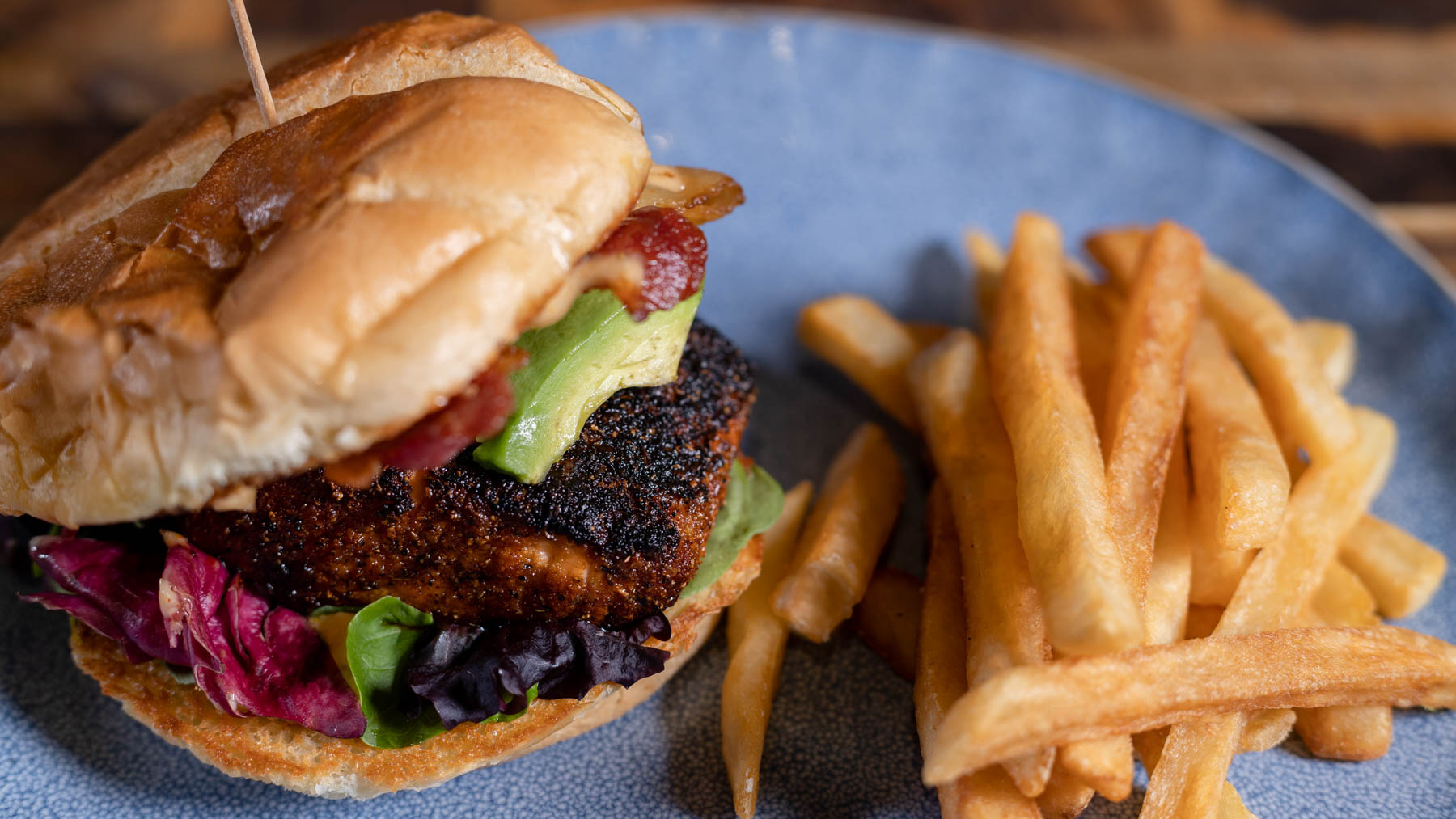 Blackened Salmon Club**