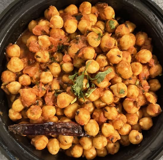 Jain Chana Masala
