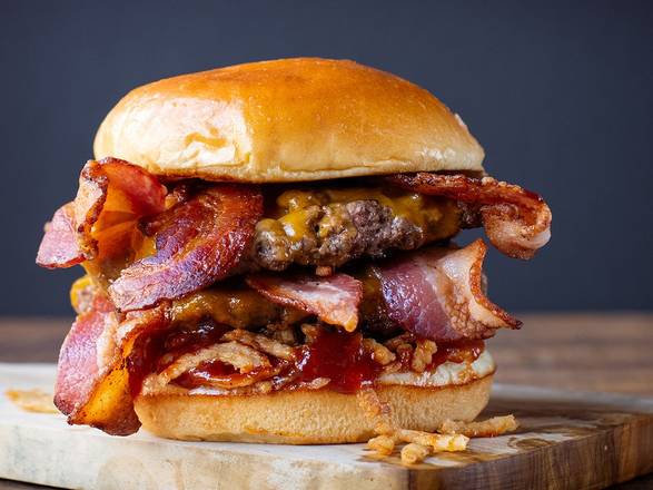 DOUBLE BBQ BACON MELTBURGER