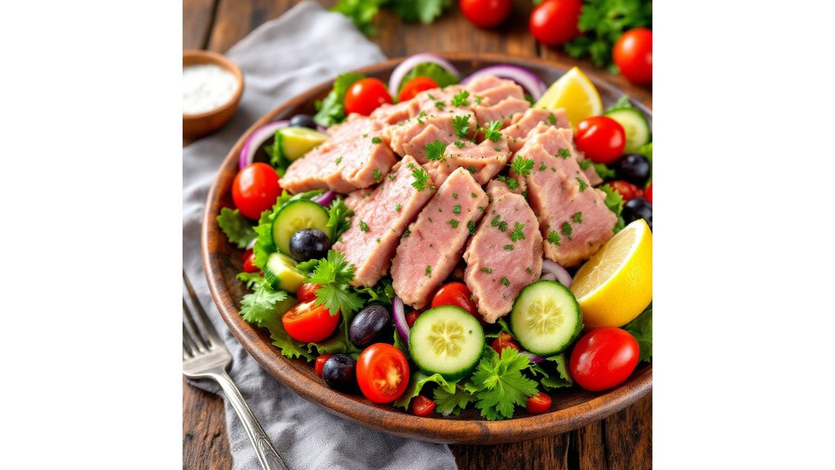 Salată cu ton fresh