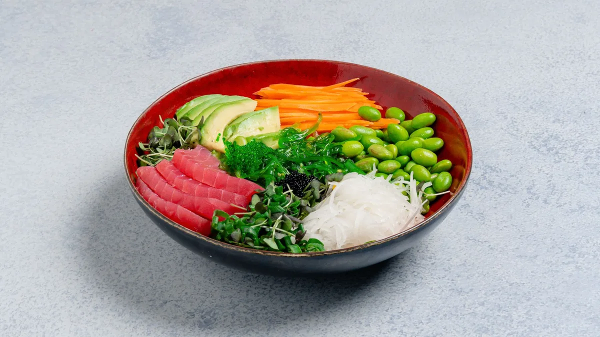 Lunch box Tuna Poke
