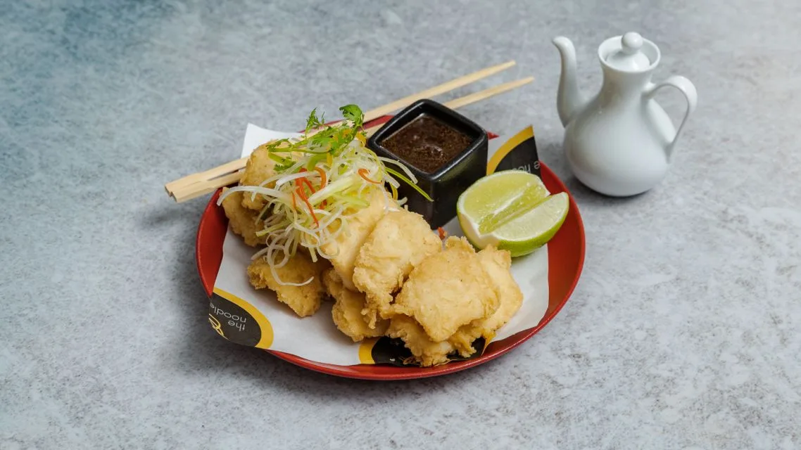 Salt and Pepper Calamari with Chilli Lime Sauce
