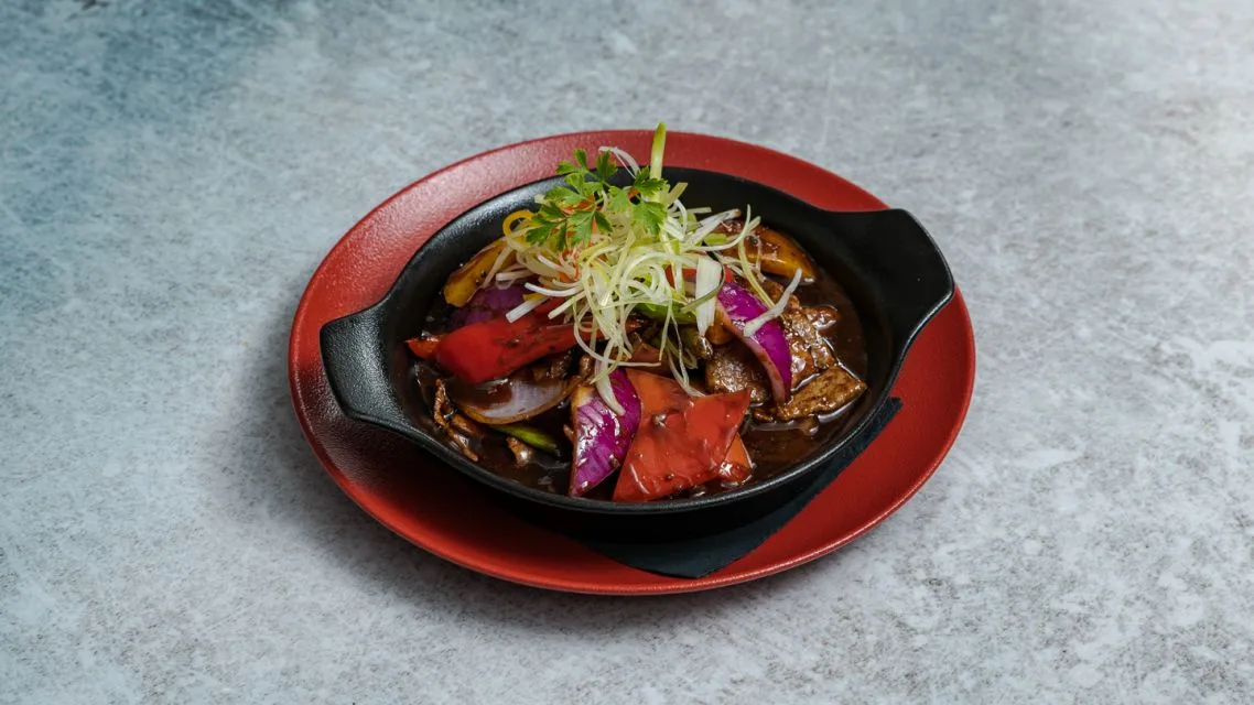 Singaporean Black Pepper Beef