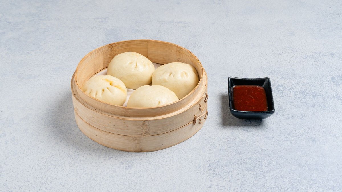 Steamed Barbeque Pork Buns 6Pcs