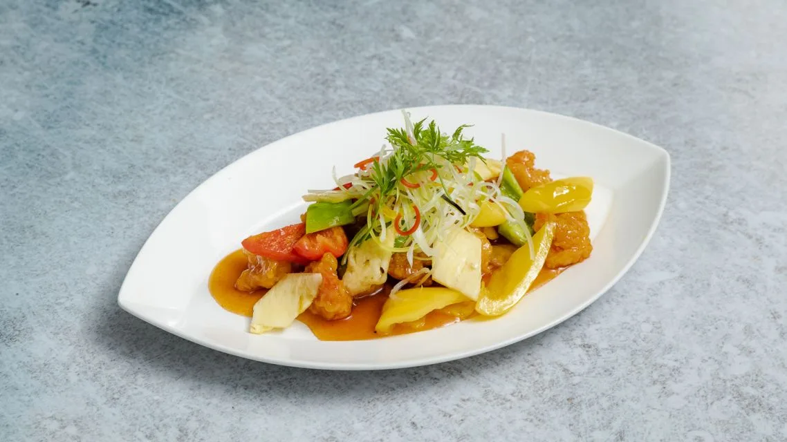 Sweet and Sour Prawns