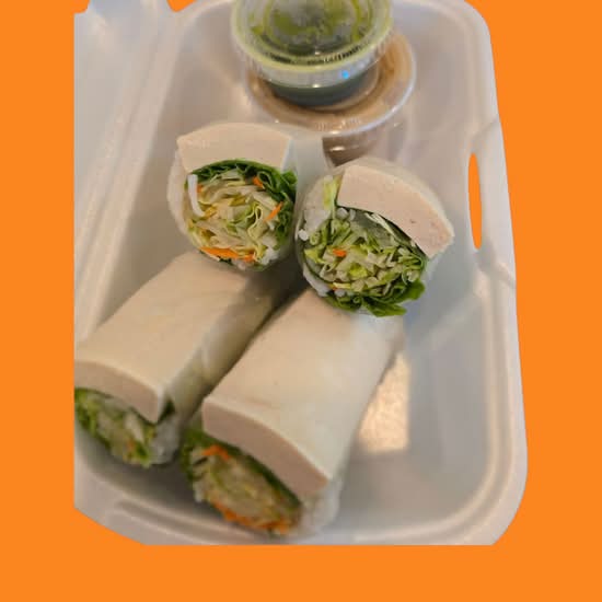 A1 Tofu Salad Rolls