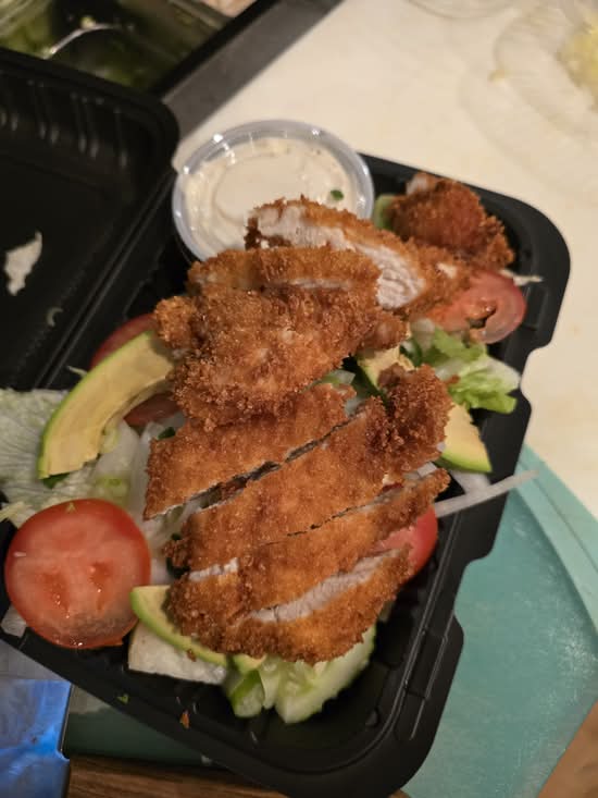 A4. Chicken Panko Salad