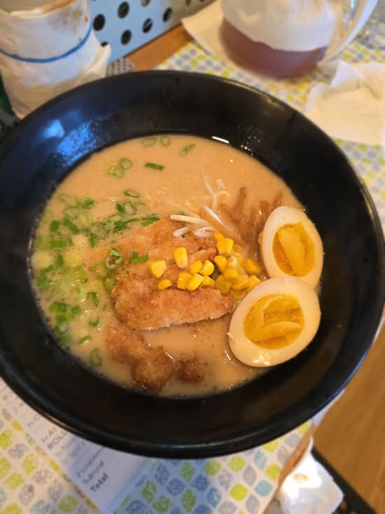 Chicken katsu  Miso Ramen