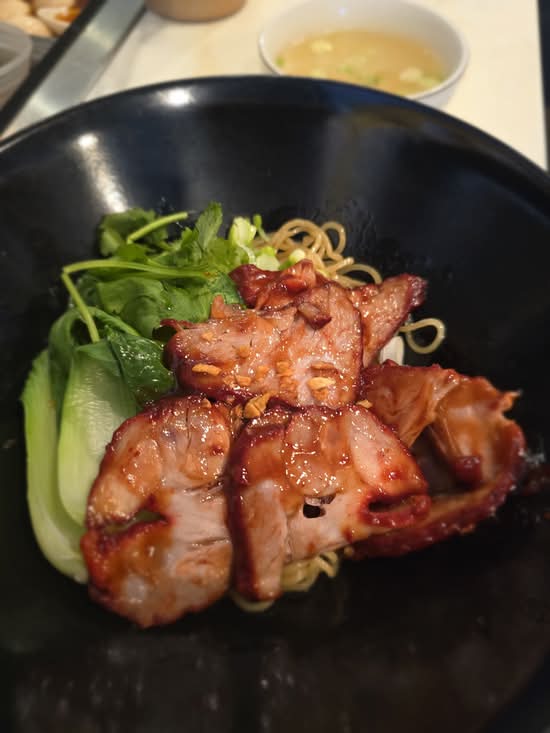 N5 BBQ Pork Bah Mee Dry Soup