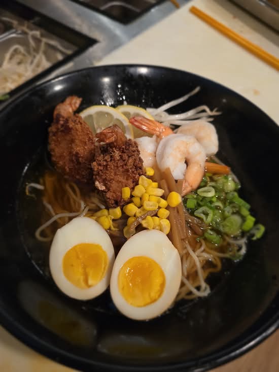 U3. Double Shrimp Udon