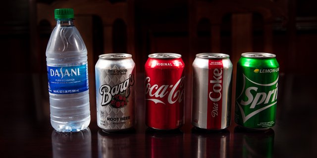 Assorted Canned Sodas