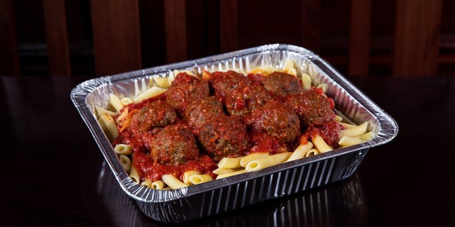 Penne w/ Sicilian Meatballs