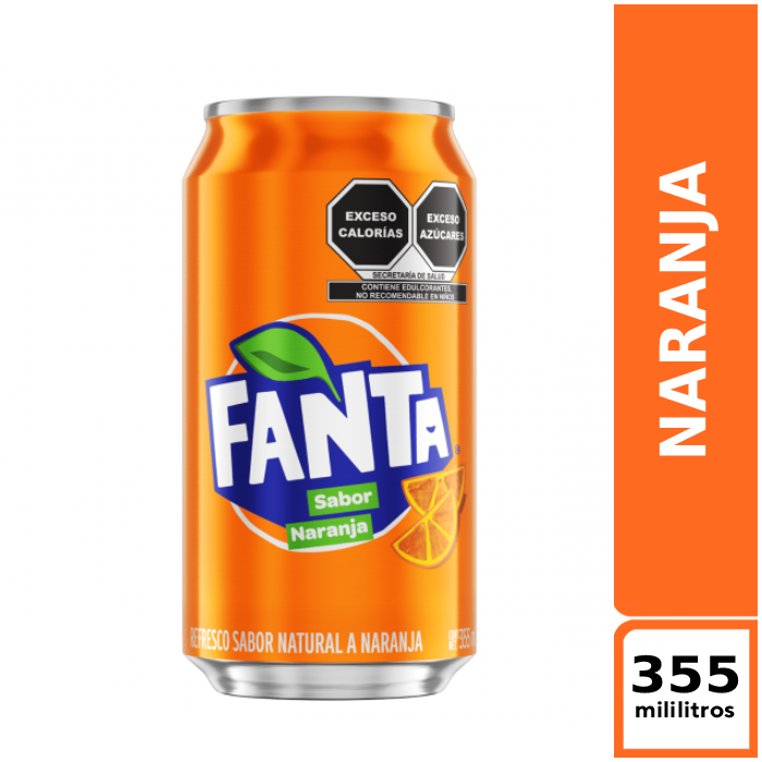 Fanta Naranja 355 ml
