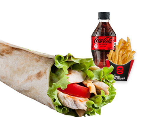 Wrap de Pollo Asado