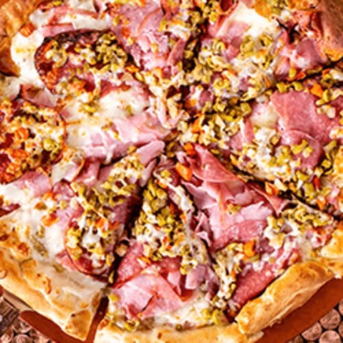 LG THIN MUFFALETTA PIZZA