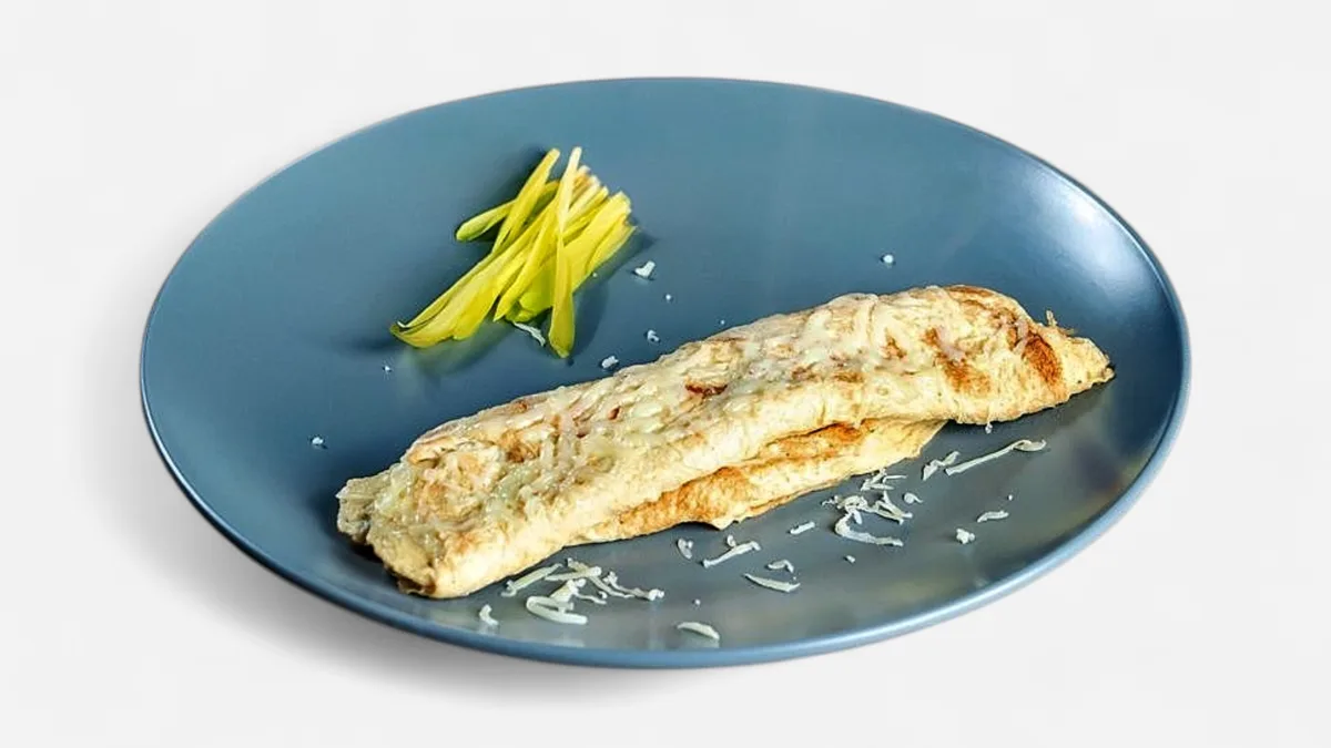 Omletă cu parmezan