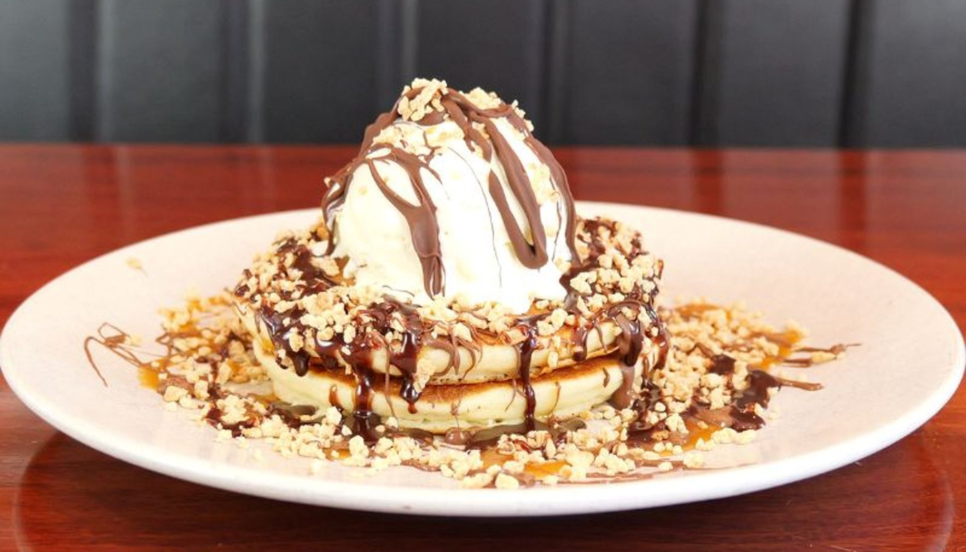 Golden Gaytime Pancakes