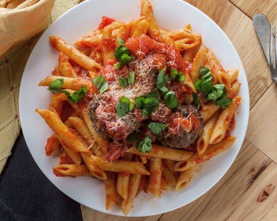 Penne Meatball Pasta