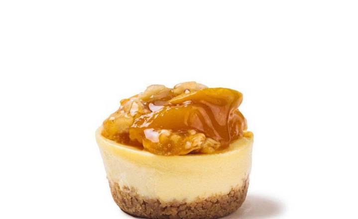 Caramel Apple Cobbler Cheesecake