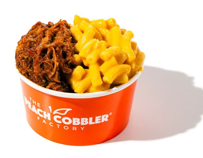 Mac N BBQ Pork Combo
