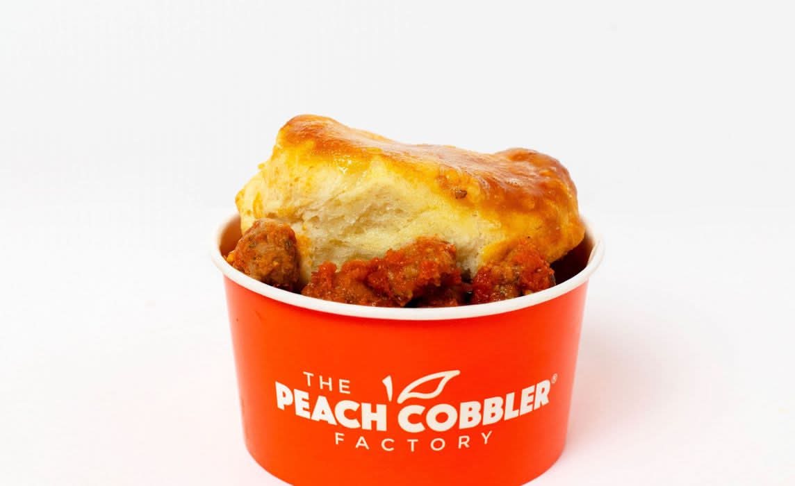MEATBALL BISCUIT COBBLER