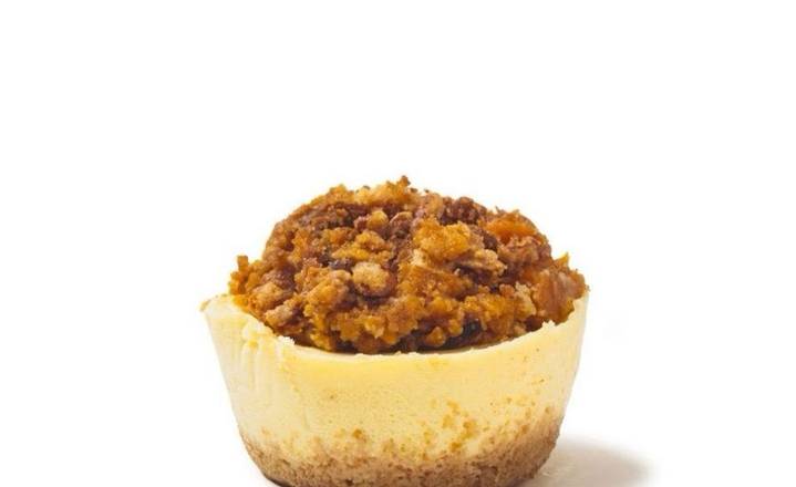 Sweet Potato Pecan Cobbler Cheesecake