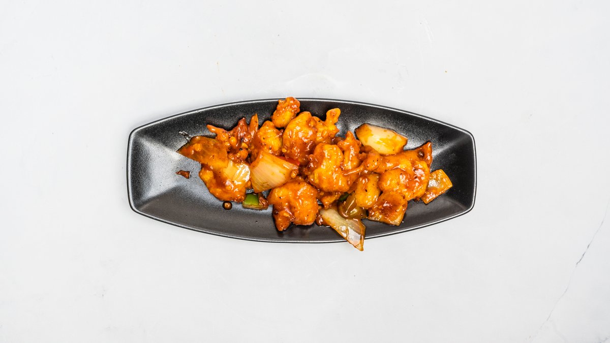 Chilli prawns