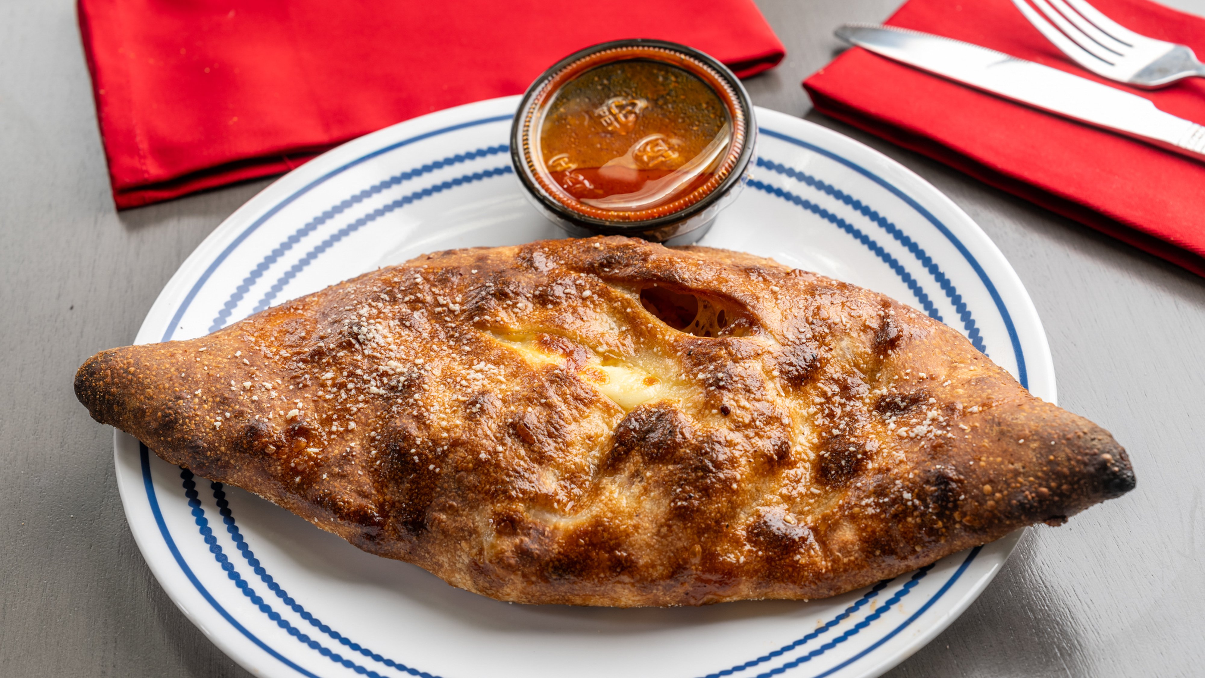 Chauvinistic Pig Calzone