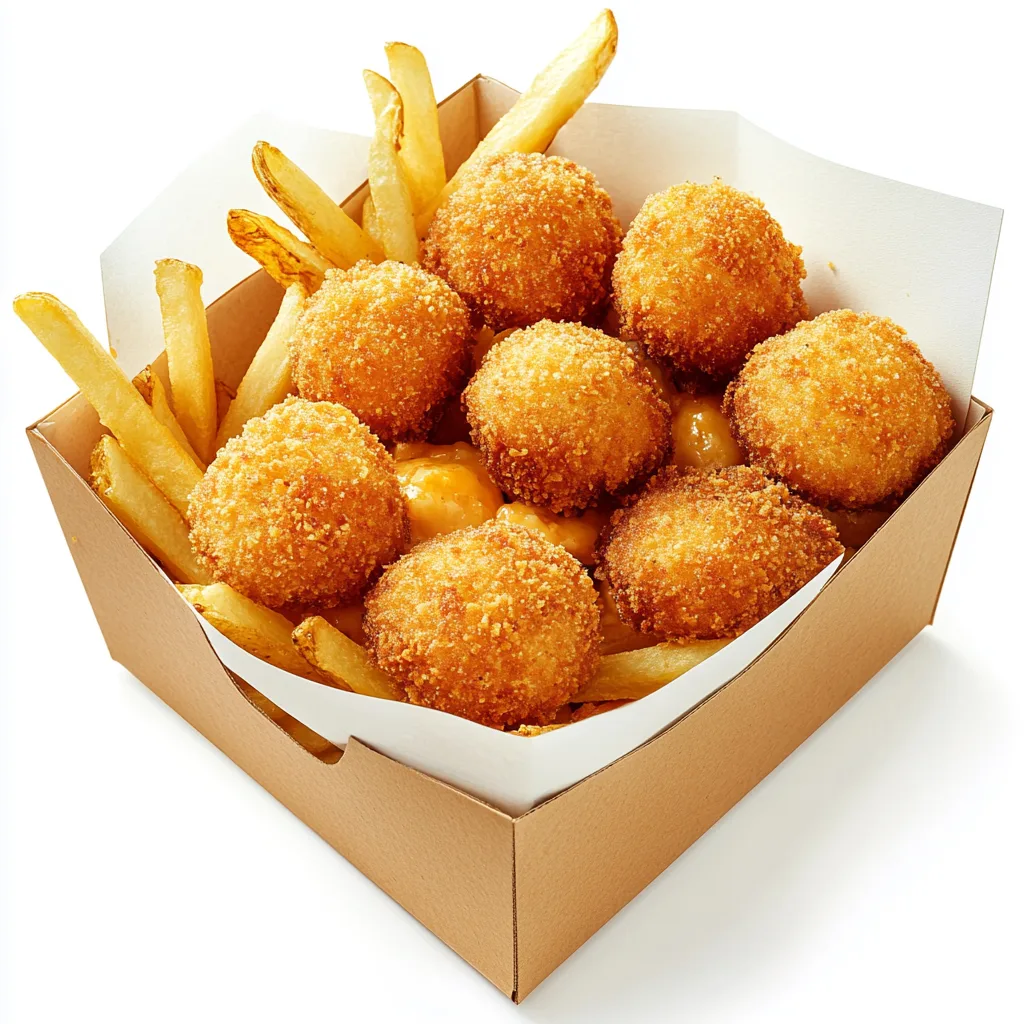 🧀🍟 Křupavý sýrový mix +hranolky