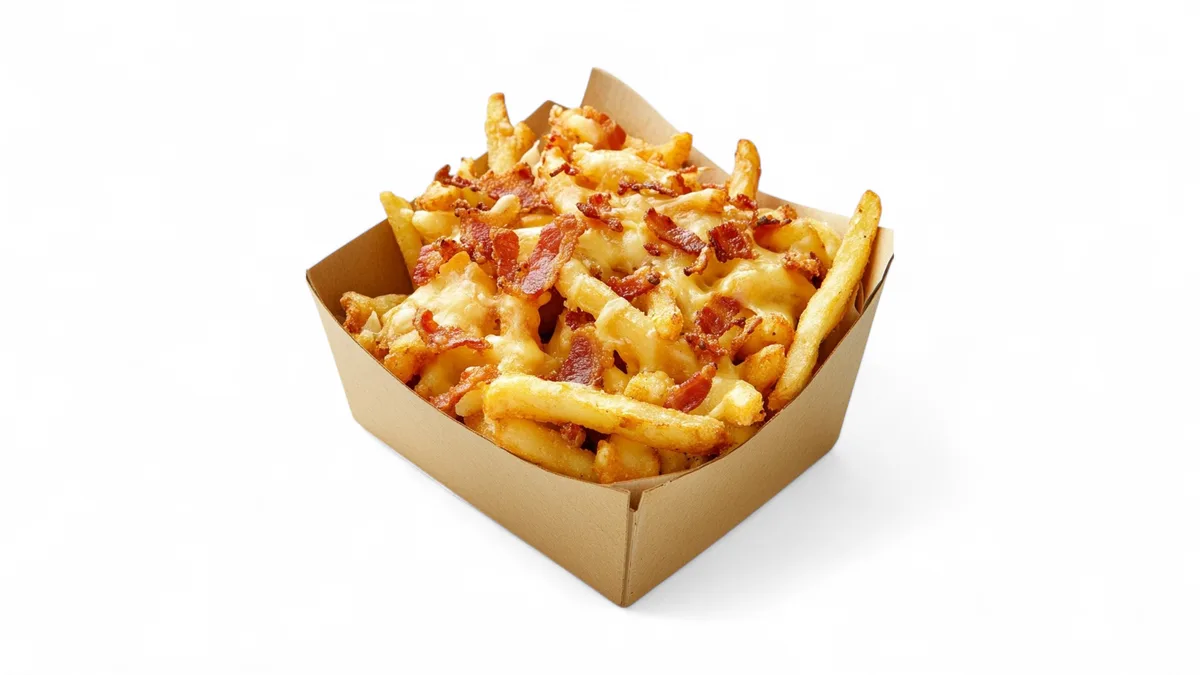 🍟🧀🥓Hranolky speciál-sýr and bacon