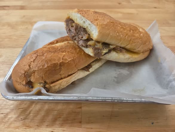 Classic Cheese Steak Sandwich