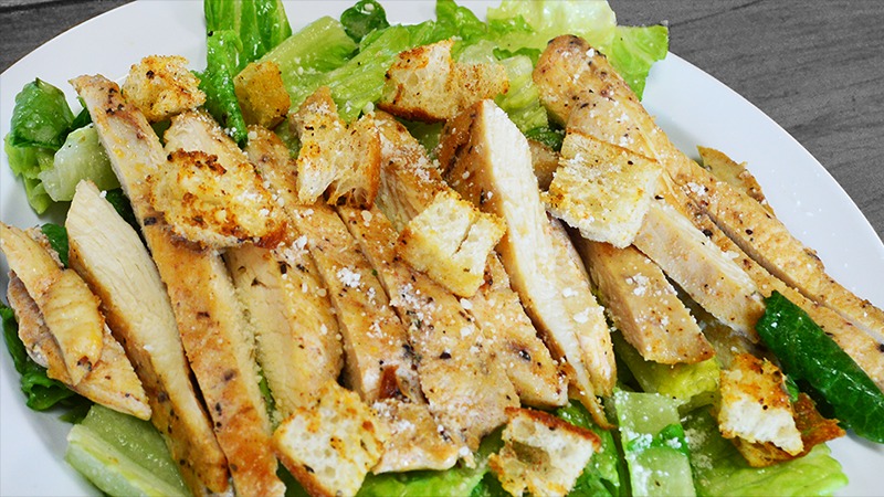 Grilled Chicken Caesar Salad