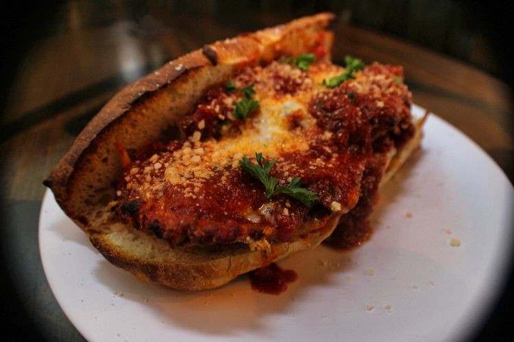 Large Chicken Parm Sub