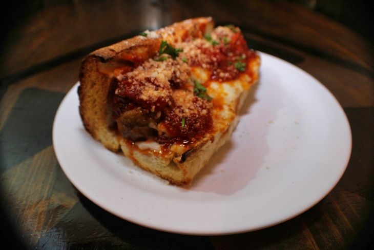 Large Meatball Parm Sub