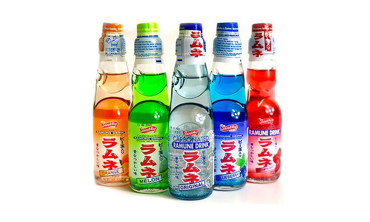 Ramune Strawberry Soda
