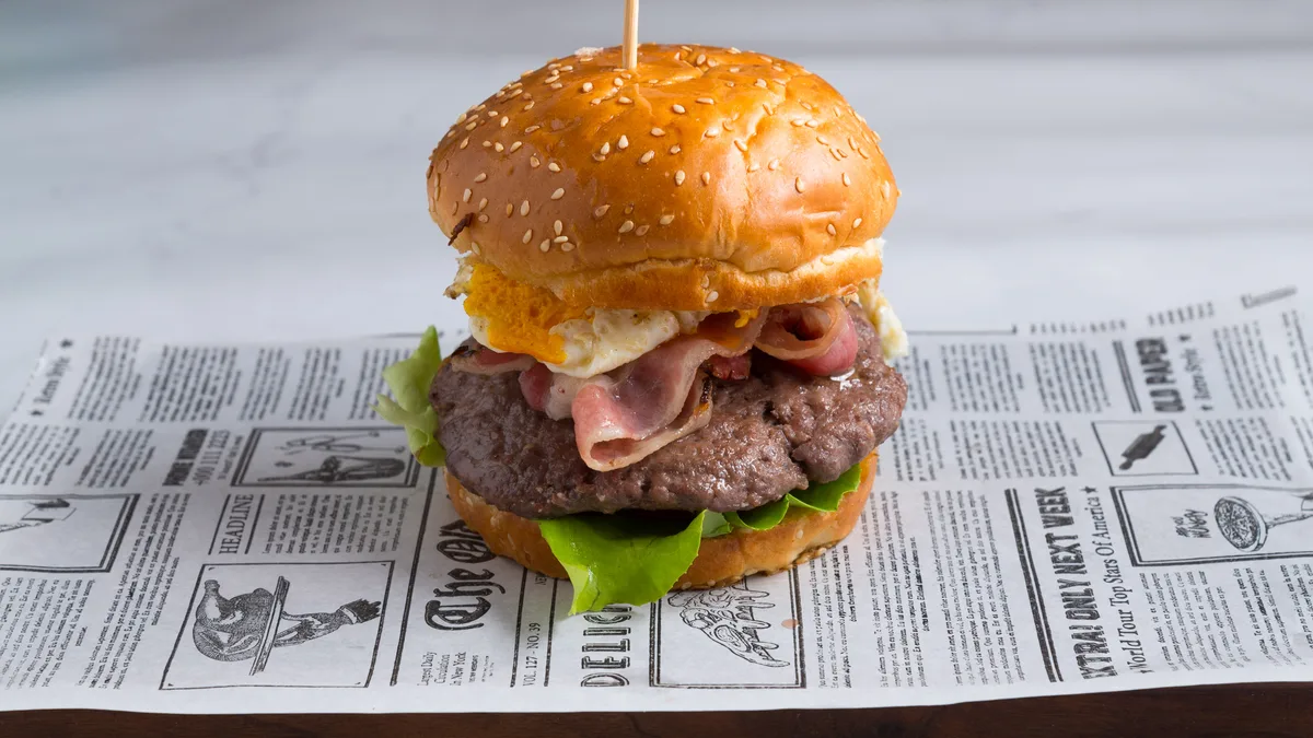 Bacon burger