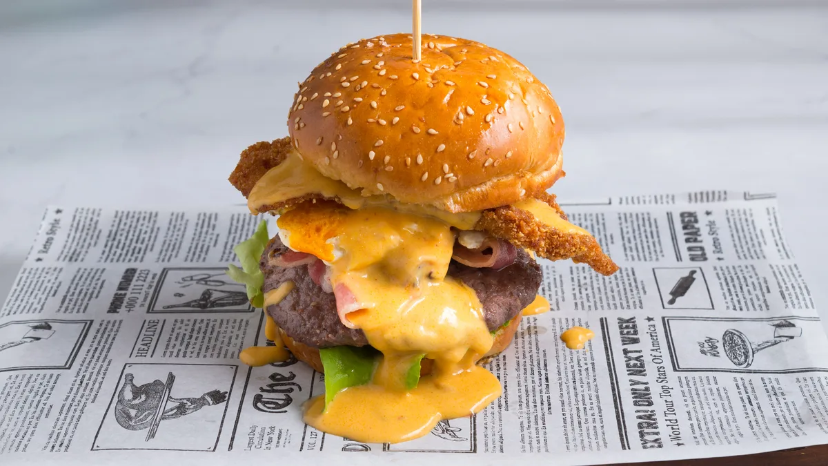 Porch burger