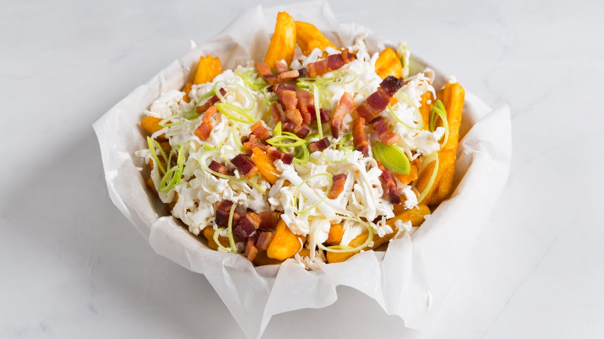 Domaćinski pomfrit feta i slanina
