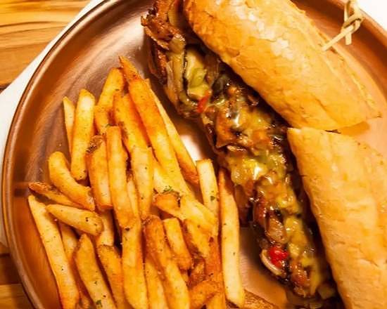 "The Answer" Philly Cheesesteak
