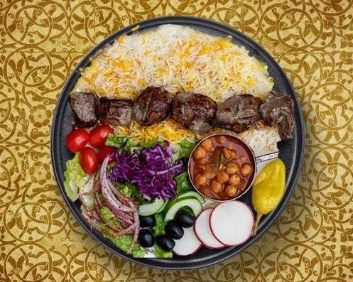 Classic Lamb Kabob Dinner