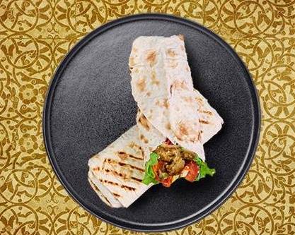 Traditional Chicken Shawarma Wrap