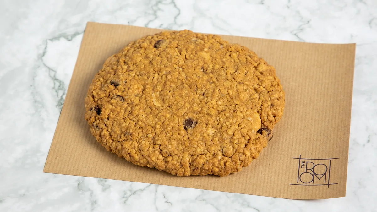 Giant Cookie Βρώμης  Φυστικοβούτυρο - Σοκολάτα Υγείας 60%
