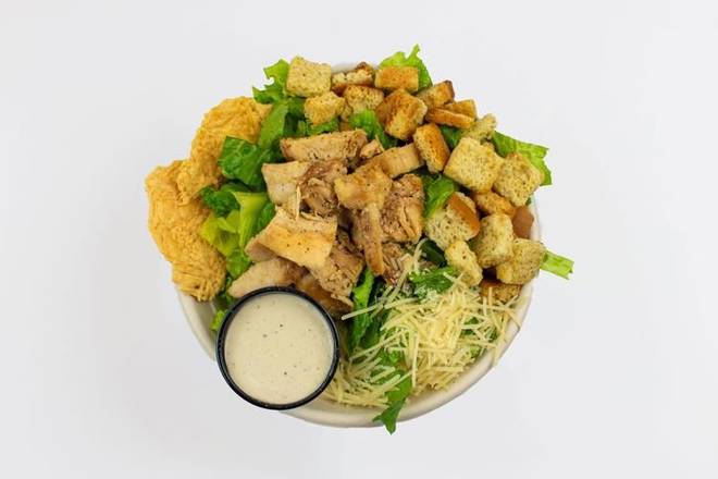 Garlic and Herb Chicken Caesar Salad