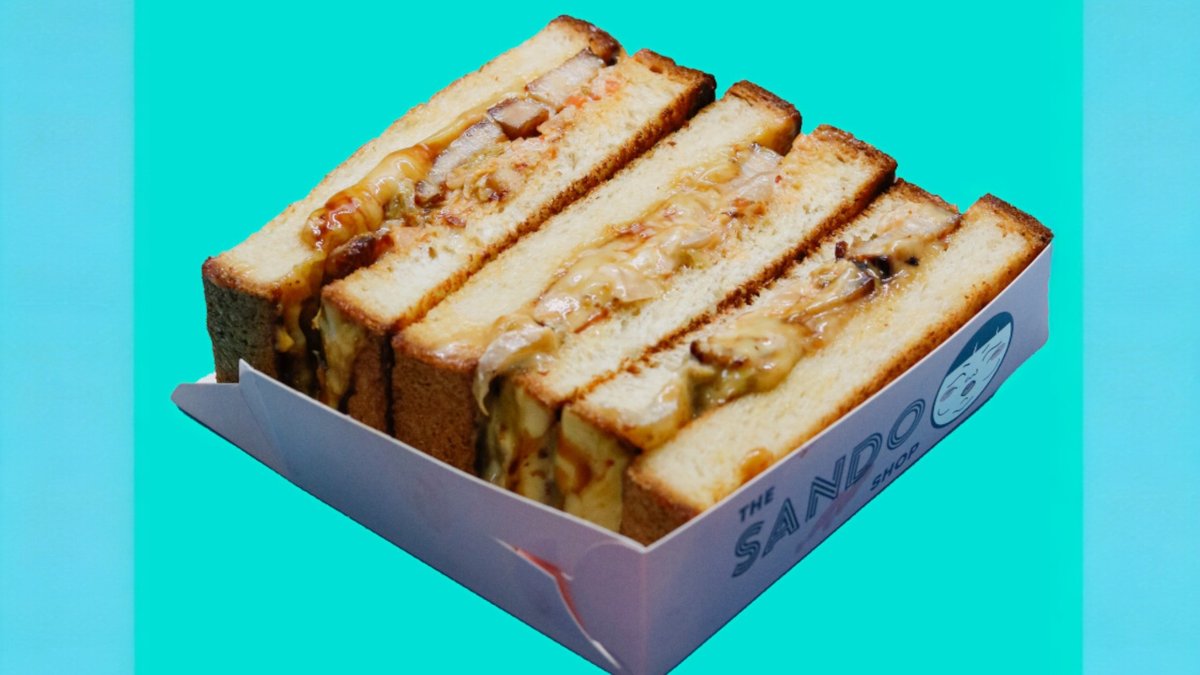 Pork belly sando