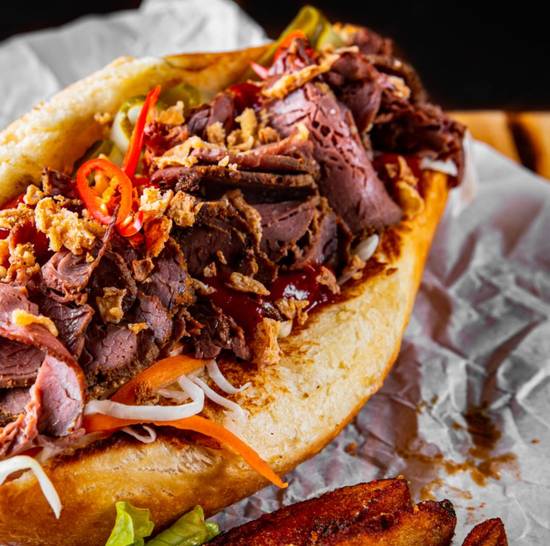 Big Tex Beef BBQ Sub